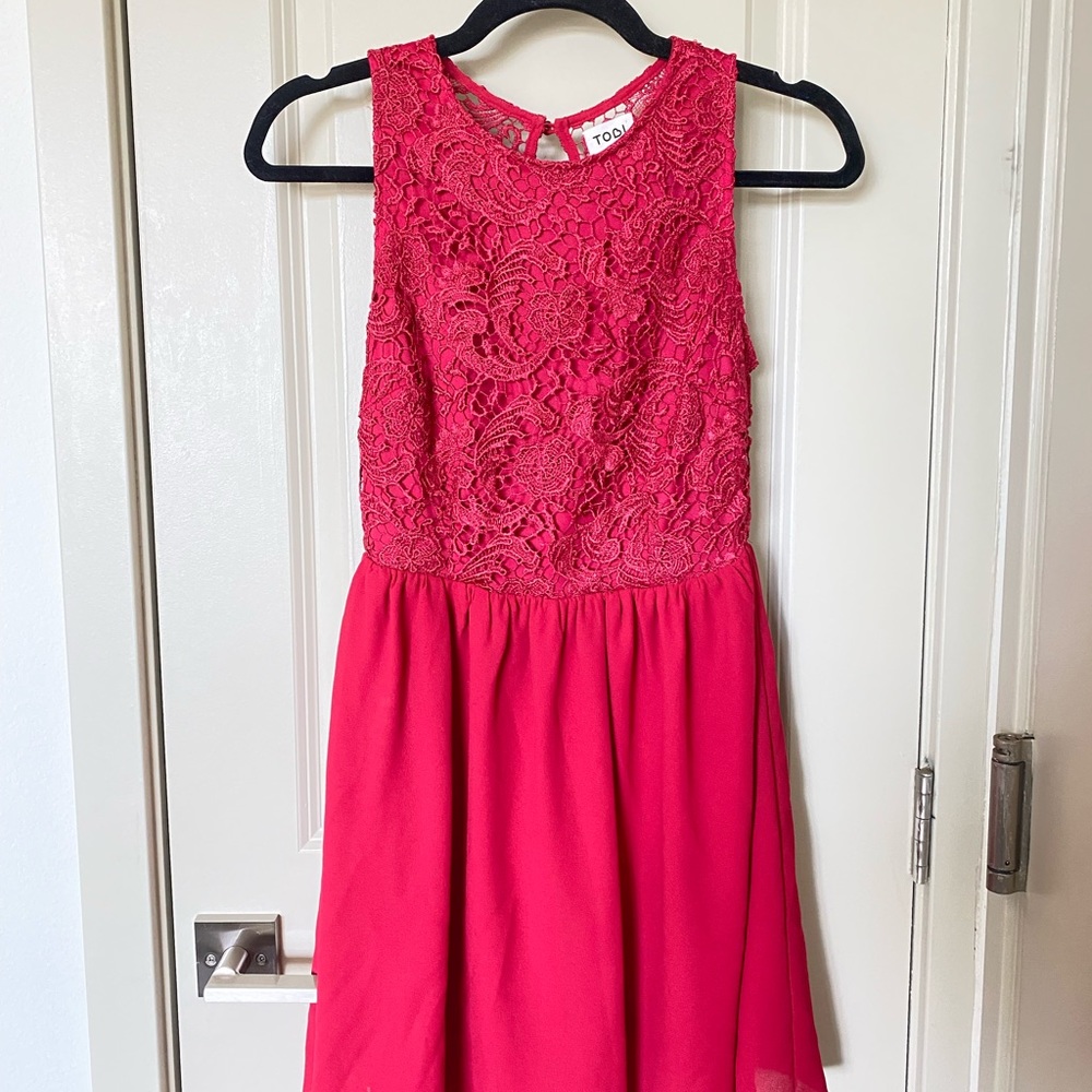 Red Lace Dress